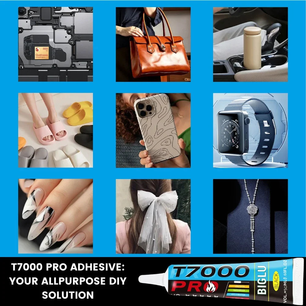 BIGLU T7000 PRO Glue Black Adhesives Phone Adhesive DIY Screen Repair Sticky Tablet PC Repair Screen Glass Frame Glue