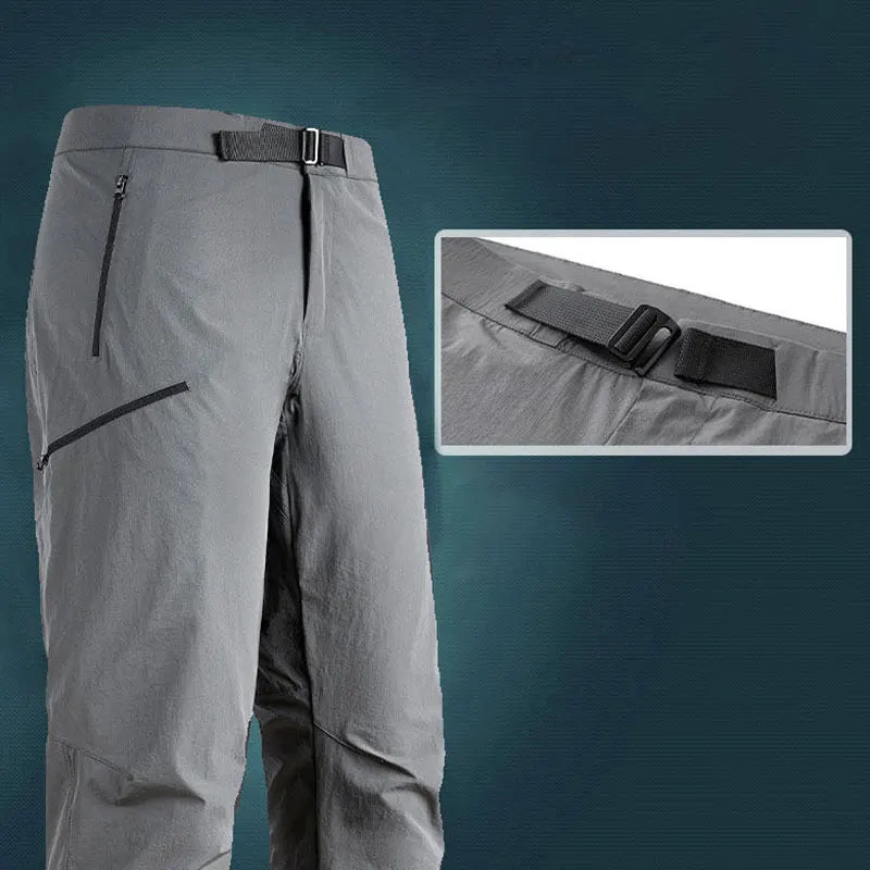 Hiking Pants Waterproof Men's Casual CampingThin Mountaineering Men Autumn Outdoor Male Trousers Sports Casual Pants