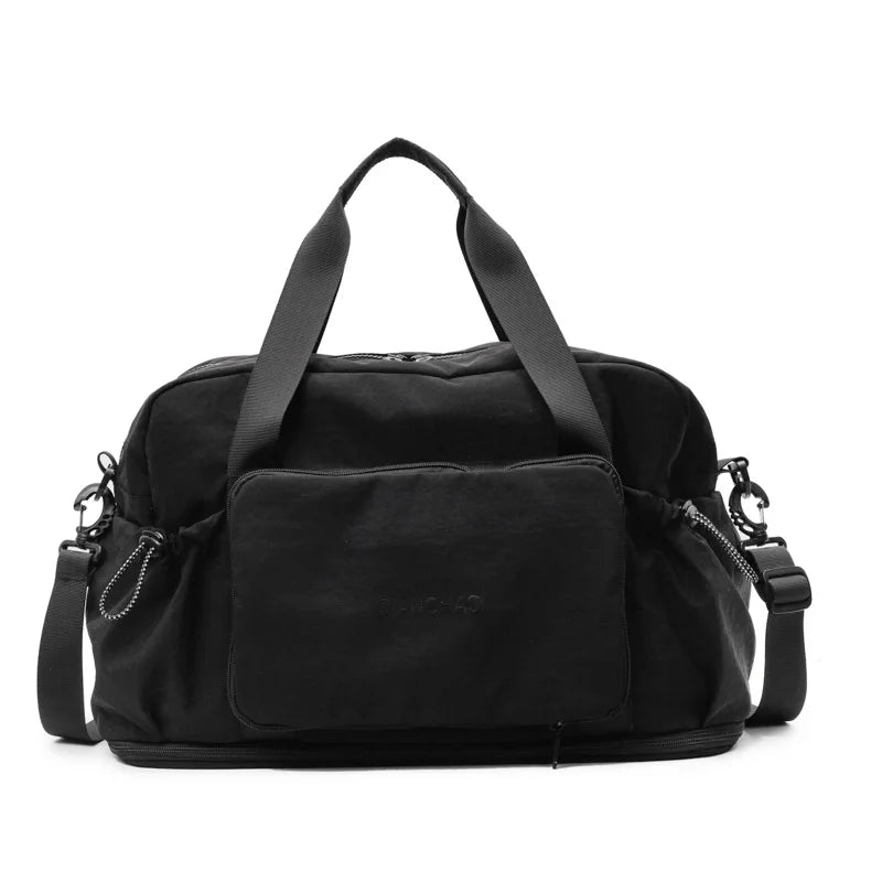 Expandable Foldable Travel Bag Stretchable Sports Yoga Dance Fitness Handbag Custom Logo Large Capacity Luggage