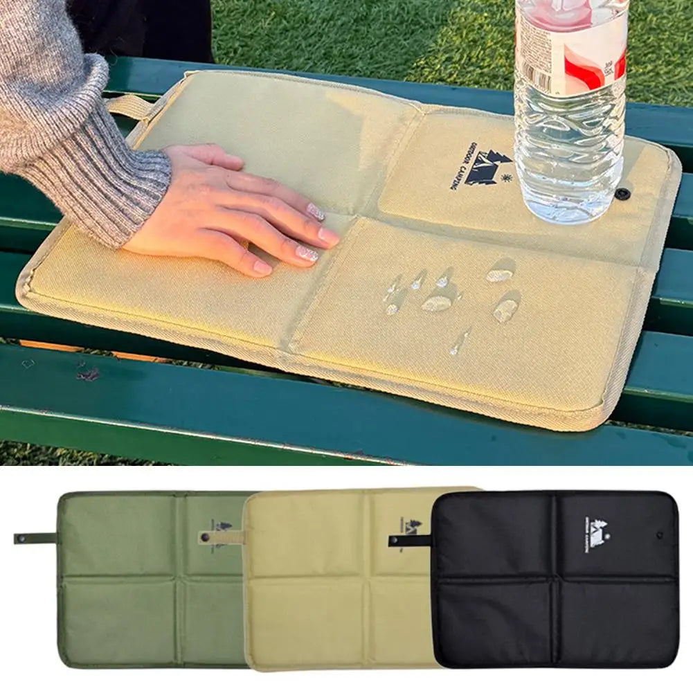 Outdoor Hiking Portable Oxford Cloth Foldable Moisture-Proof Cushion Dirt Proof Picnic Mat Camping Insulation Beach Mat