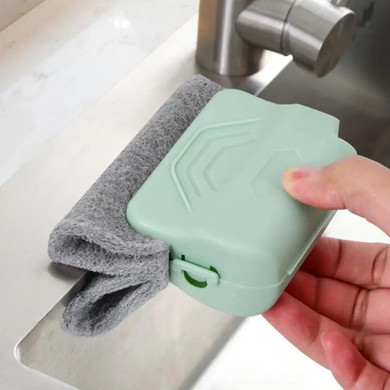 Car Window Track Cleaning Brush Balcony Window Groove Cleaning Brush Tools Sliding Door Track Crevice Household Clean Tool