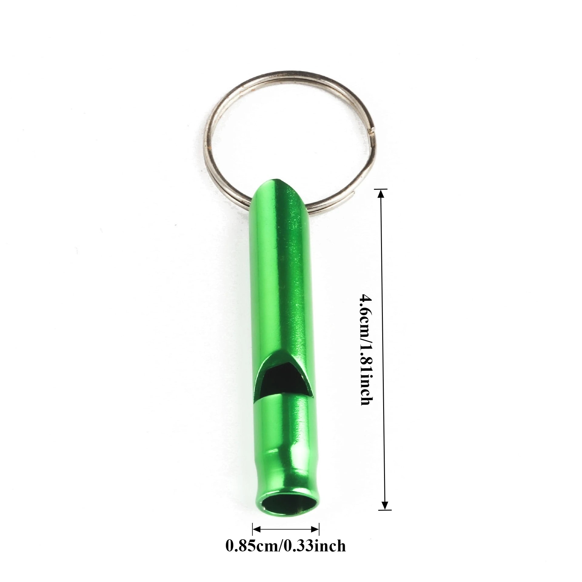 1/10pcs Outdoor Aluminum Alloy Small Whistle Emergency Whistle Fire Training Survival Whistle for Activities Like Camping Hiking