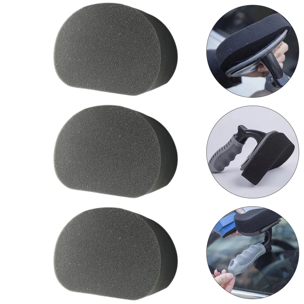 Wax Brush on Tire Waxing for Car Sponge Replacement Wash Tool Polish Polishing Sponges Wheel