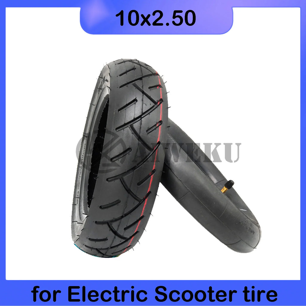 10 Inch Electric Skateboard Tire 10x2.5 for Electric Scooter Skate Board 10x2.50 Inflatable Wheel Tyre Outer Tire Inner Tube