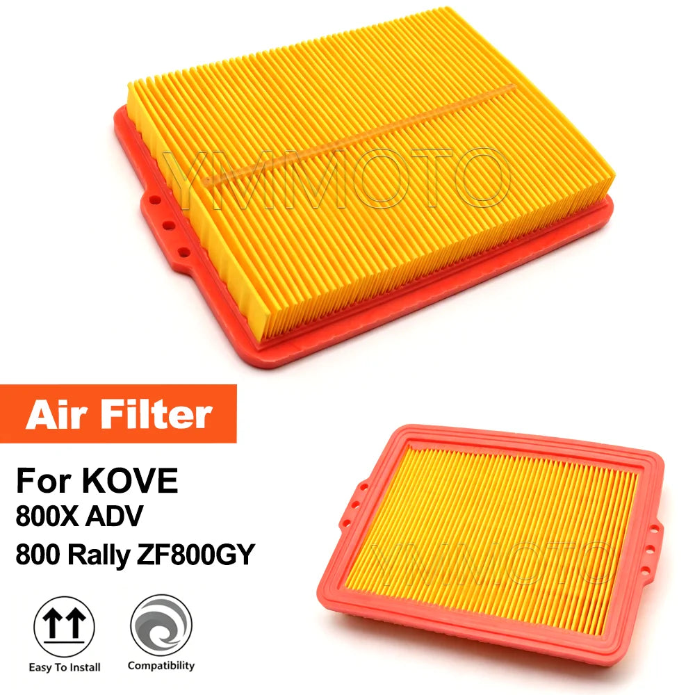 For KOVE 800X ADV 800 Rally ZF800GY Motocycle Air Filter Cleaner Drive Element Intake Cleaner Replacement Parts