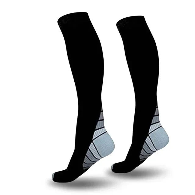 Compression Socks Varicose Veins Socks Pregnancy Anti Fatigue Blood Circulation Socks Gym Outdoor Cycling Football Fitness Socks
