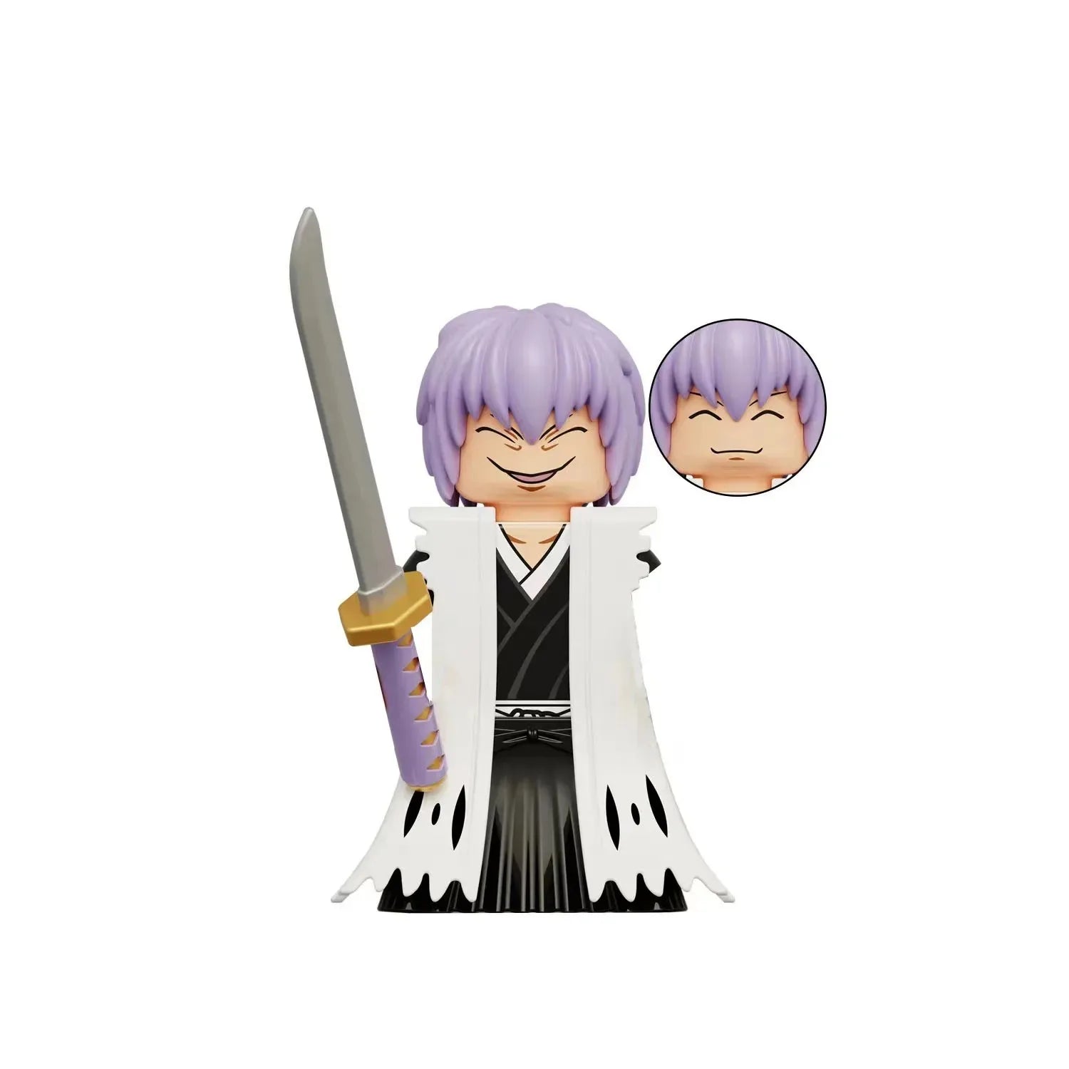 Blind Box KDL816 KDL824 Building Blocks Mini Model Figures Anime Bleach Kurosaki Ichigo Kuchiki Rukia Cartoon Christmas Gift Toy