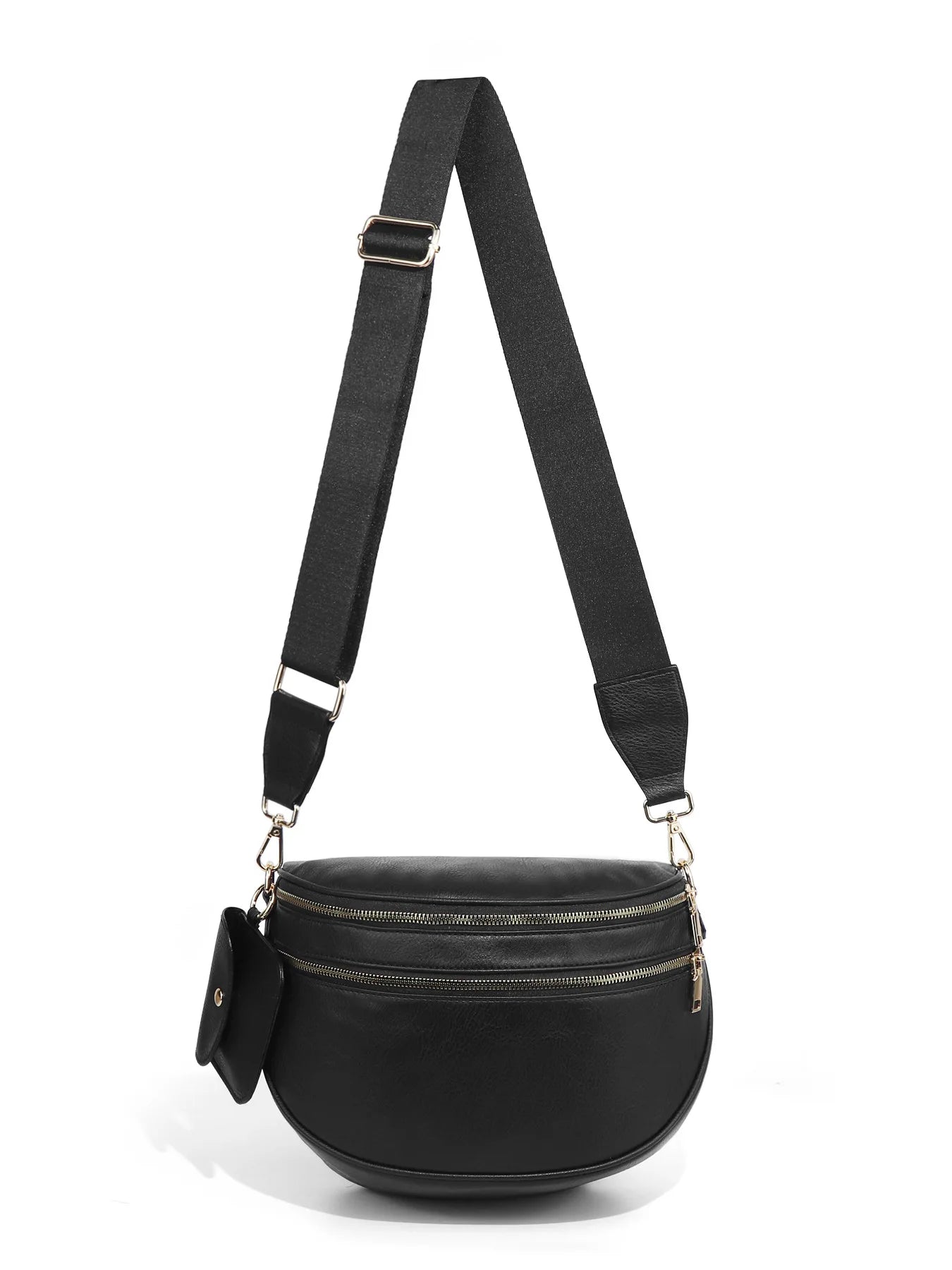 New checkered crossbody bag, shoulder bag, large-capacity shell bag