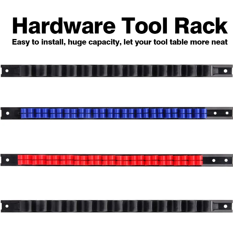 Screwdriver Organizer Wrench Organizer Hand Tool Holder Display Rack For Workshop Vice Wrench Storage Rack Accessories