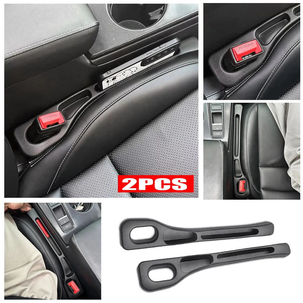Car seat gap filler strip universal anti-drop car seat gap leak-proof multifunctional car storage box