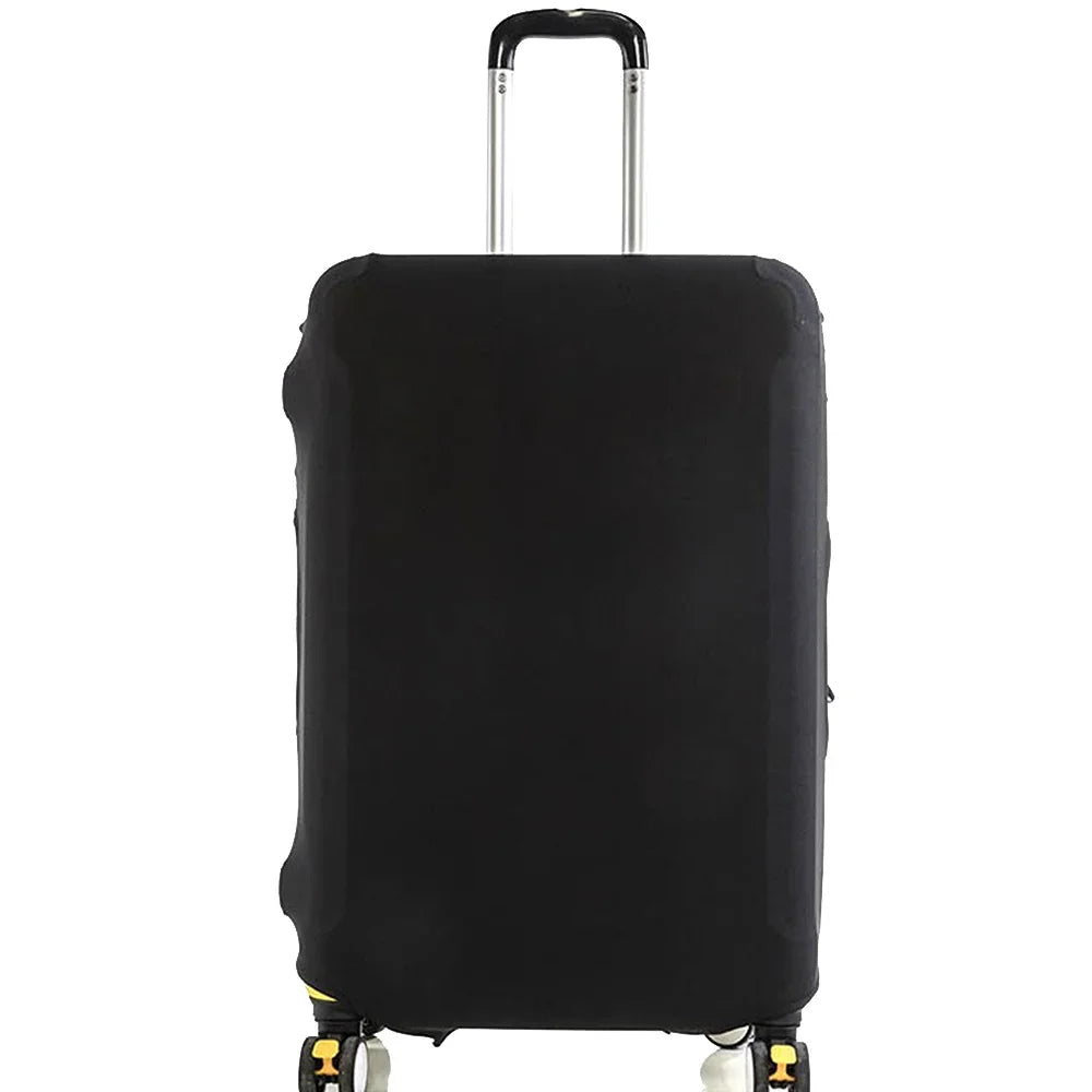 Travel Suitcase Protective Covers Thick Elastic Luggage Cover Protector for 18"-28"Baggage Travel Bag Case Gold Letter Printed