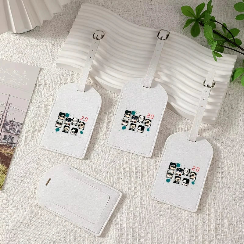 Personalized  Arirang 2.0 World Tour 2026 PU Luggage Tag, Durable Travel Bag ID Label, Perfect Kpop Fan Gift