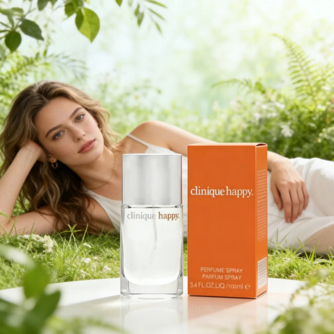 100ml Clinique Happy Eau de Parfum Spray Original Perfume Hawaiian Wedding Flower Spring Mimosa Pheromones Perfumes for Women