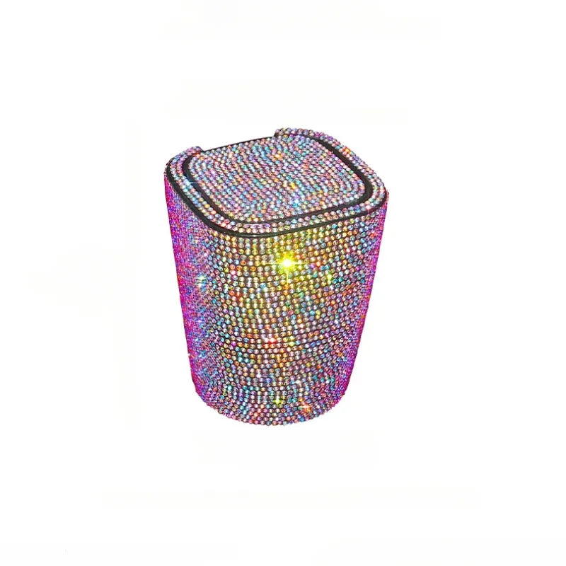 Smokeless Car Ashtray Flame Retardant Auto Parts Car Portable Belt Mini Car Trash Can For Car Cup Holder Home Office And Travel