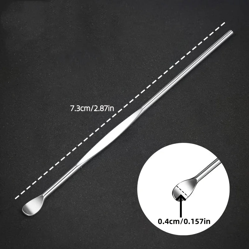 20pcs Professional Stainless Steel Ear Pick Earwax Removal Tool Earwax Removal Tool Ear Cleaning Tool Set, Easy to Clean