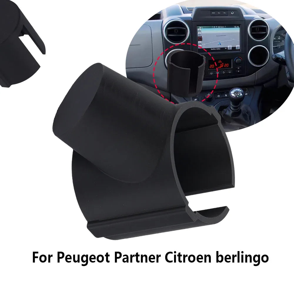 1PC For Peugeot Partner Citroen Berlingo Car Interior Cup Holder Mounts Phone Holder Push Storage Car Interior Accessories