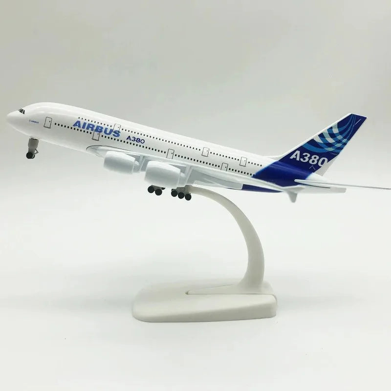 1/400 Scale 20CM Alloy Antonov An-225 "Mriya" A380 330 747 777 Airplane Diecast Model Child Toy For Gift Collectible Miniatures