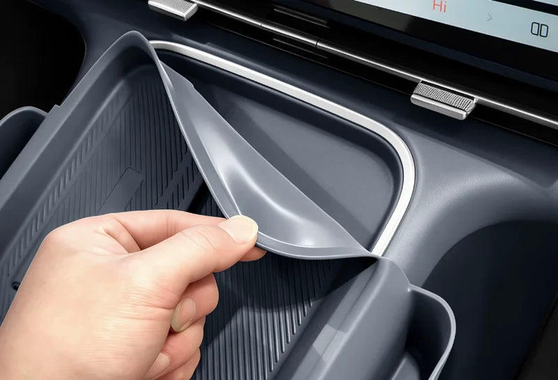for Geely Starray 7 EM-i 2025 2026 Central Wireless Charging Pad Storage Box Mat Phone Protective Liner Car Interior Accessories