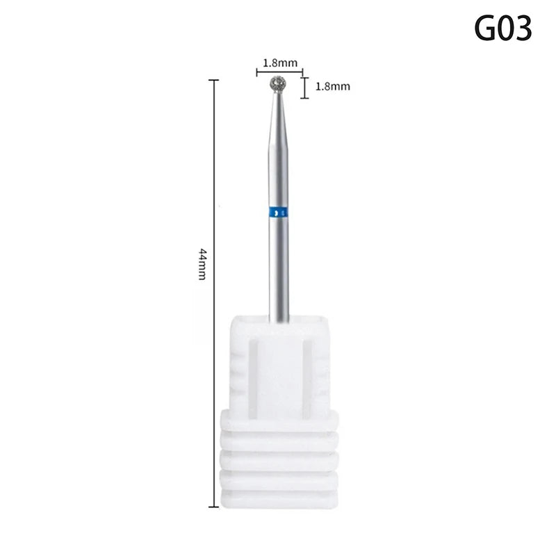 Hot Sale New Nail Drill Bit Mill Cutter All For Manicure Machine Bit Tools Accessories Cuticle Clean For Removing Nail Gel