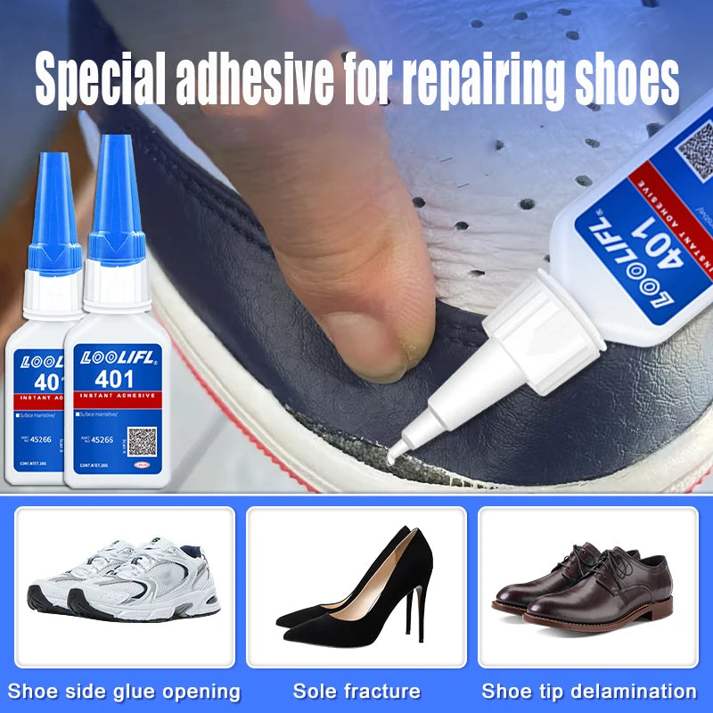 Loctite 401 Quick Glue Instant Fast Adhesive - Super Strong Multi-Purpose Colorless Liquid for DIY Repair And Bonding