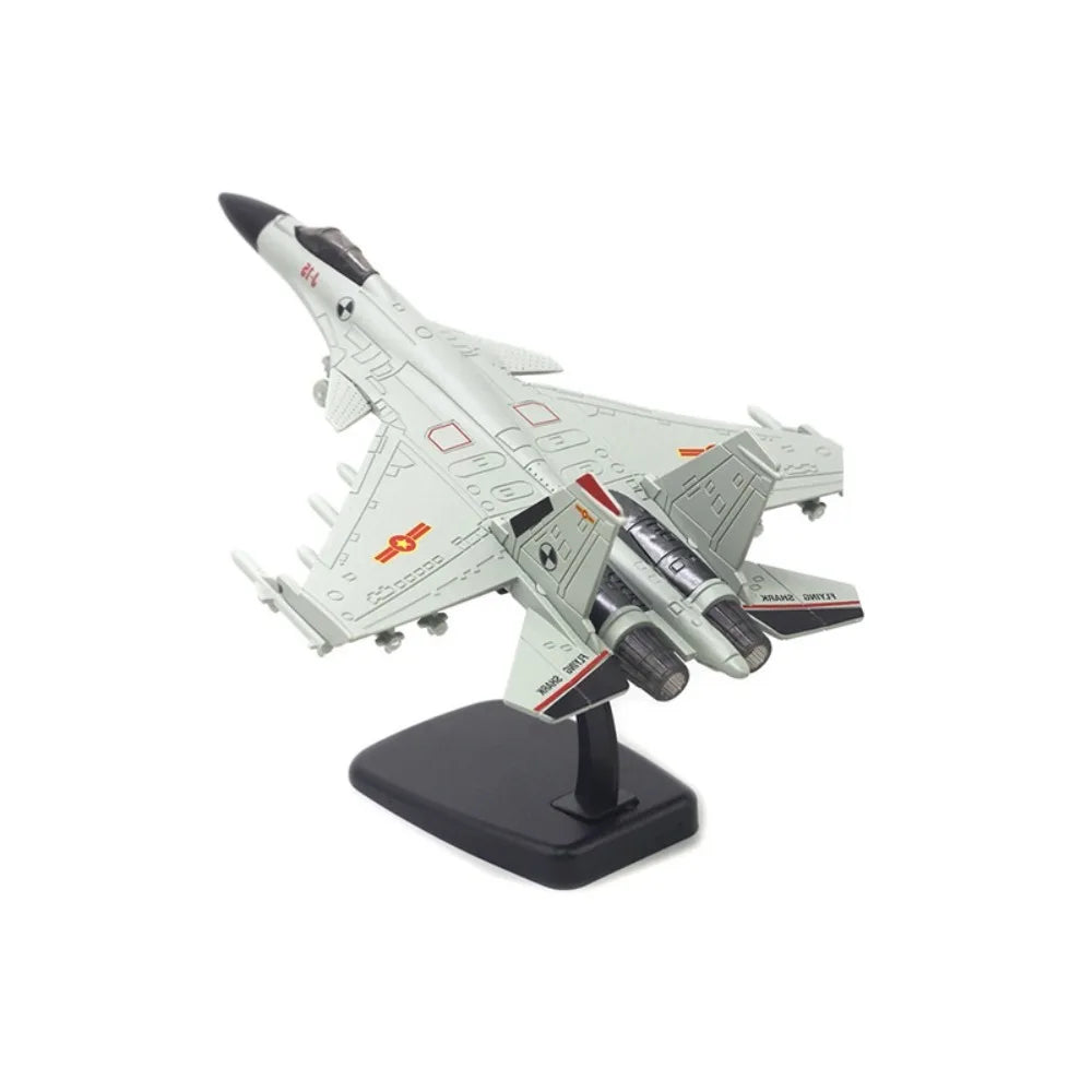 Diecast Fighter Aircraft Toy with Light Sound Pullback & Go Aviao Plane Model Collection F16 F22 F35 Jet Plane Toy Kids Toy
