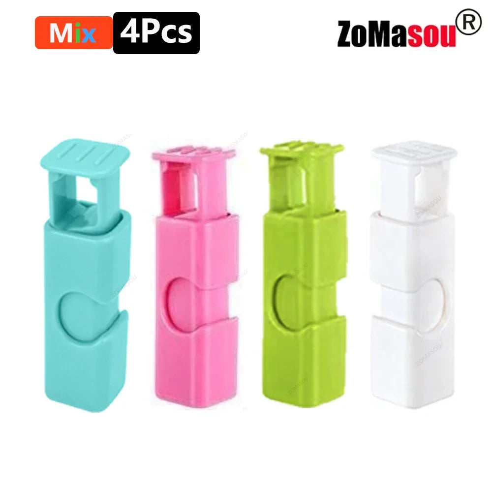 78/1Pcs Reusable Food Sealing Clips Bread Storage Bag Clips For Snack Wrap Bags Spring Clamp Kitchen Organization Sealing Clamp