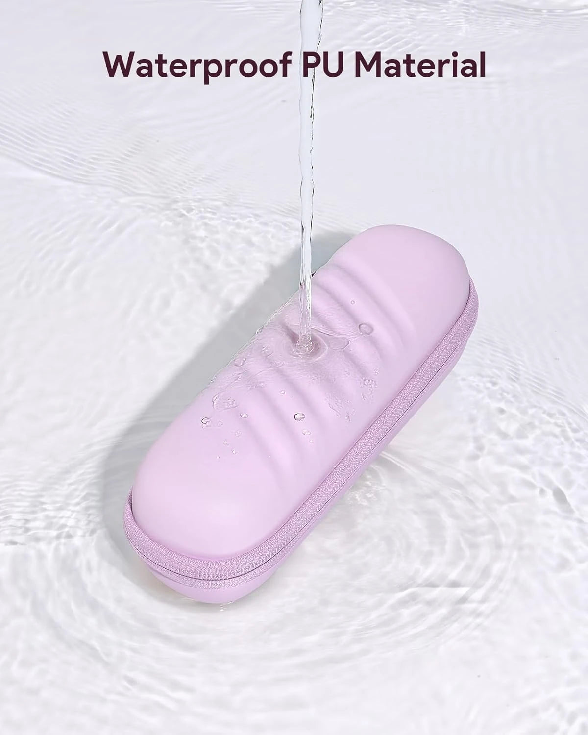 Electric Toothbrush Storage Bag for Oral-B Pro/iO/Philips Sonicare, Multi Use Shockproof Case with Mesh Pocket Covers Protection