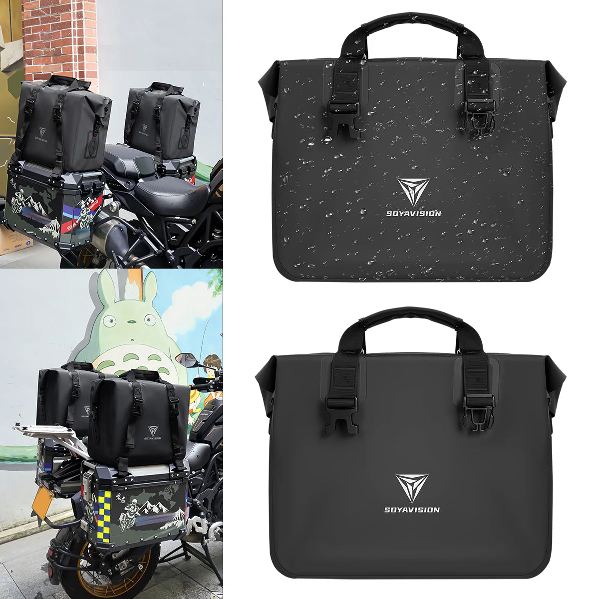 Waterproof Motorcycle Top Bags Toolbox Tool Box Inner Bag For BMW Top Box Panniers Bag Case Luggage Bags
