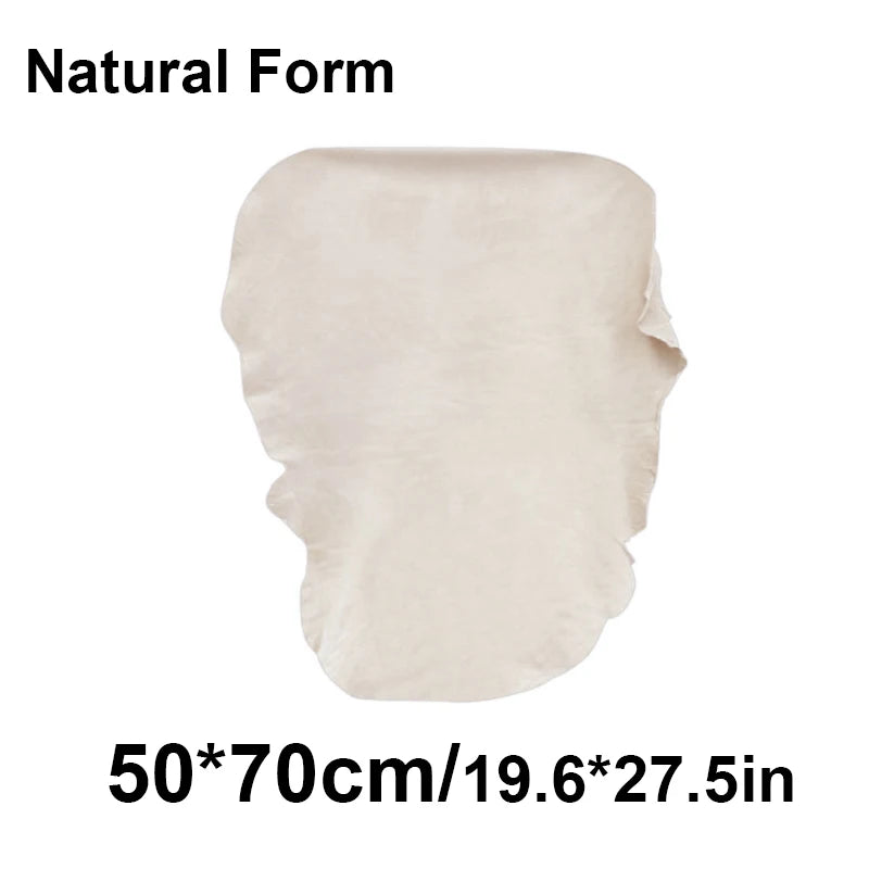 Natural Deerskin Leather Clean Cloth Car Home Washing Care Ultra Absorbent Quick Dry Towels for Car Wash Accessories
