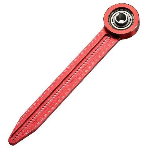 Woodworking Scribe Gauge Carpentry Circular Drawing Compass Carpentry Hole Ruler Precision Scribe Gauge Marking Measurement Tool