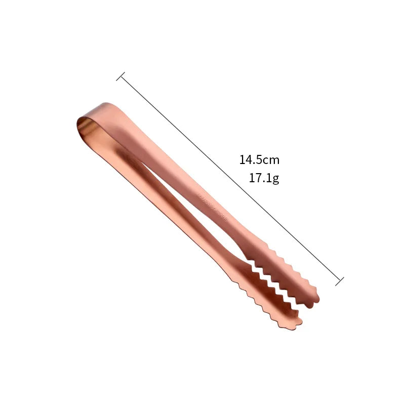 Stainless Steel 6 Inch Small Ice Clip Cafe Sugar Clip Hotel Towel Clip Household Kitchen Gadgets Food Clip