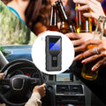 Portable Breathalyzer with 5 Replaceable Mouthpieces Breath Alcohol Detector for Driving Safety Party Travel and Home Use