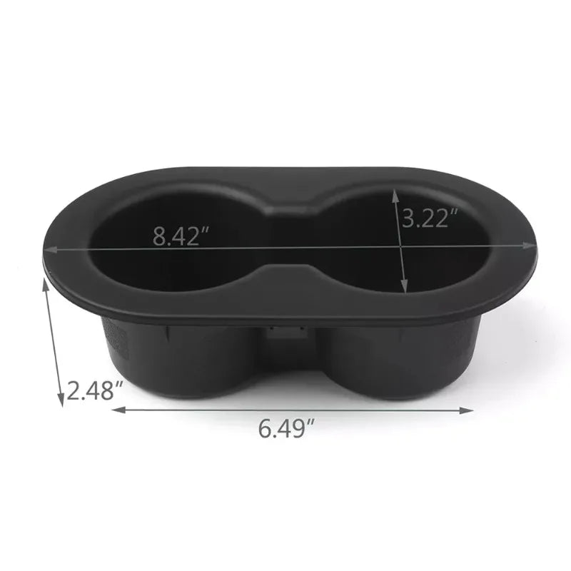 Dual Water Cup Holder For Car Rear Beverage Cups For Dodge Ram 2002-2016 Sturdy And Convenient Storage Cup Holders