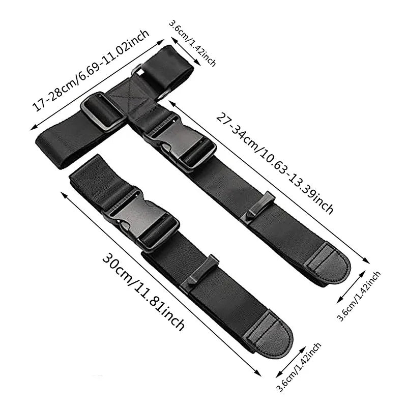 Travel Luggage Strap Suitcase Belts Elastic Telescopic Travel Bag Belt for Suitcase Fixed Belt Travel Buckle Strap Baggage Belt