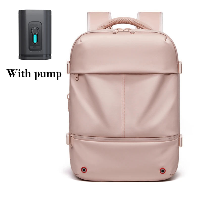 Travel casual Backpack 16 inch vacuum compression Laptop Backpack USB charging school Backpack Extended Hiking Business backpack