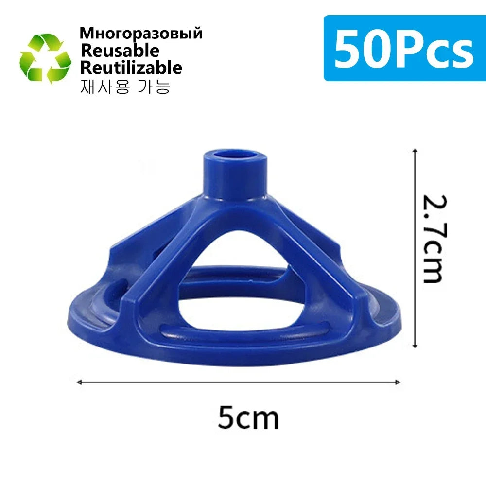 50-800Pcs Spiral Ceramic Tile Leveling System Clips Spacers Straps Wadge for Tile Laying Wall Floor Fixing Construction Tools