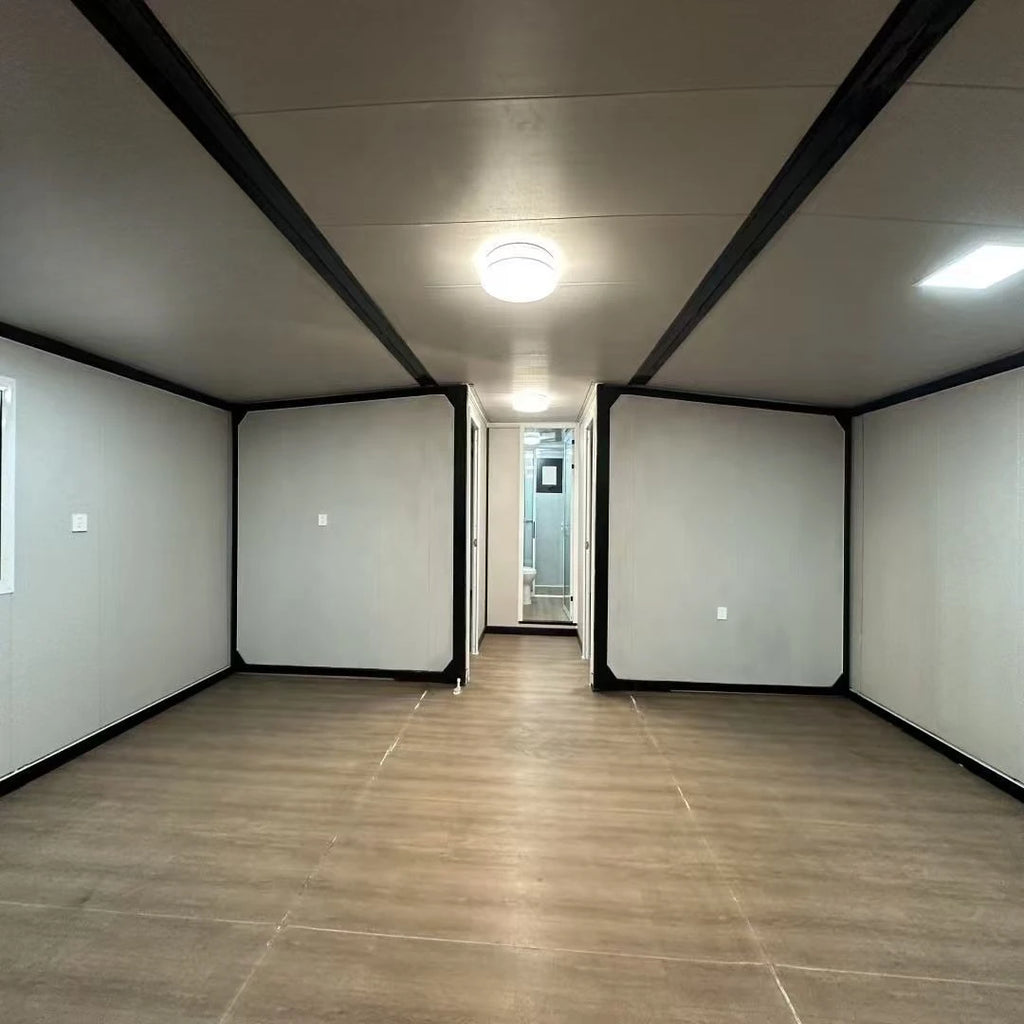Container House Prefabricated Tiny Home for Sale 40ft Two Story Expandable Modular Building