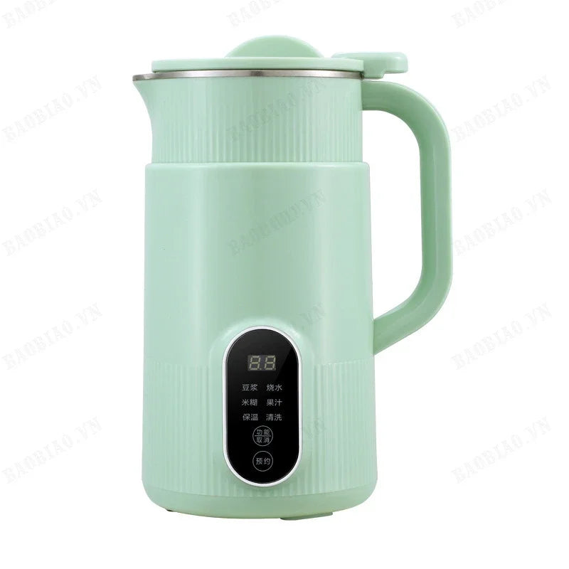 800ml Soy Milk Maker Multifunctional Wall Breaking Machine Automatic Soya-Bean Milk Rice Paste Maker Free-filter