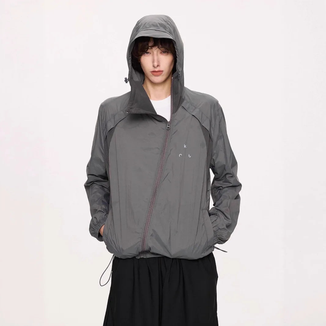 2026 Spring Hiking Jackets Men Eco Friendly Windbreaker Hot Sell Windproof Oversized Comfortable For Climbing Camping