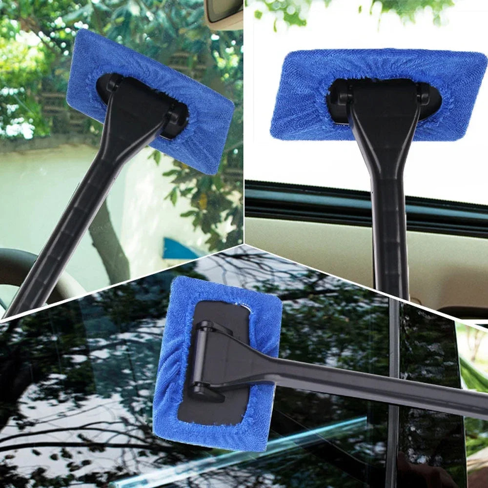 Car Front Windshield Cleaning  detailing brush Car Dust Remover To Remove Fog Window Scraping car cleaning tools