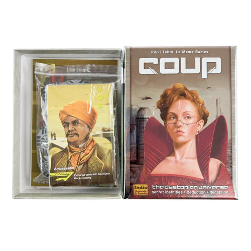 1 Box Coup | Card Game Coup Reformation 1 | 2nd Edition Expansion Holding Resistance Mission Board Game Deck