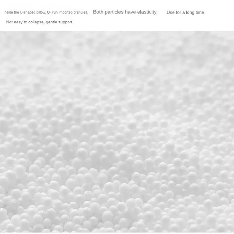 Particles Slow Rebound Filler Outdoor Travel Airplane Car Nap Neck Pillow Home and Garden Pregnancy Pillow Long Pillow Sleep