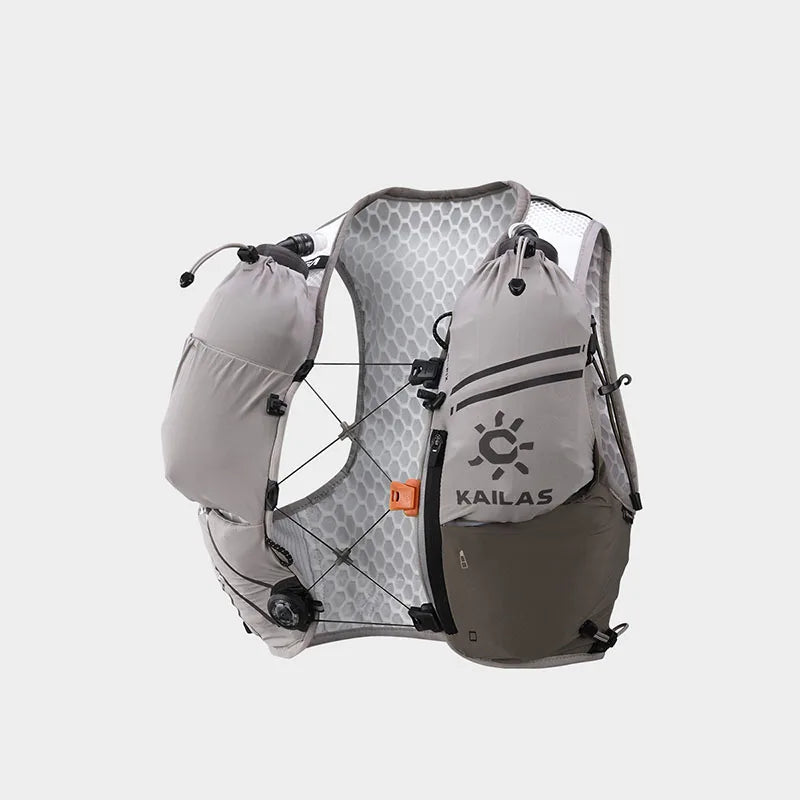 KAILAS FUGA AIR 7L Women Travel Marathon Trail Running Hiking Cycling Backpacks with Dual Soft Water Bottles KA2554006