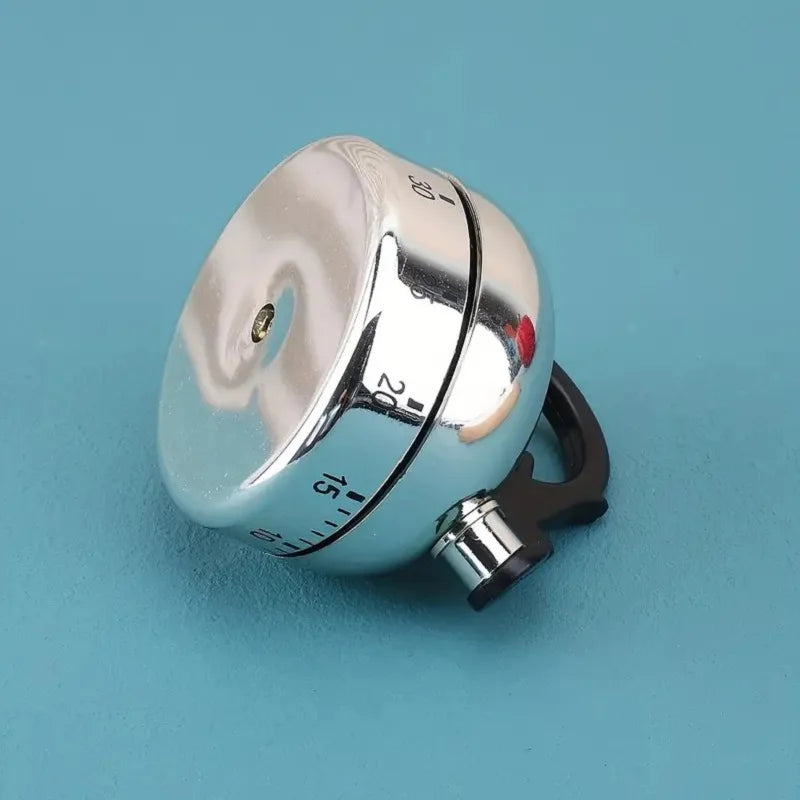 60 Minute Kitchen Timer Alarm Clock Mechanical Teapot Timer Tool Cooking Baking Auxiliary Kitchen Tools Timer Kitchen Supply