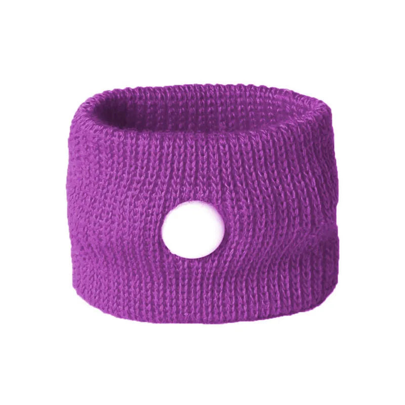 2Pcs Travel Sports Sickness Wristbands Carsickness Seasick Anti Nausea Wrist Bands Sickness Strap Bracelet Band Car Accessories