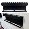 Metal Brush Holder Rack For Car Detailing Supplies Wall Mounted Organizer Supporting Brushes And Standard Size Spray Bottles