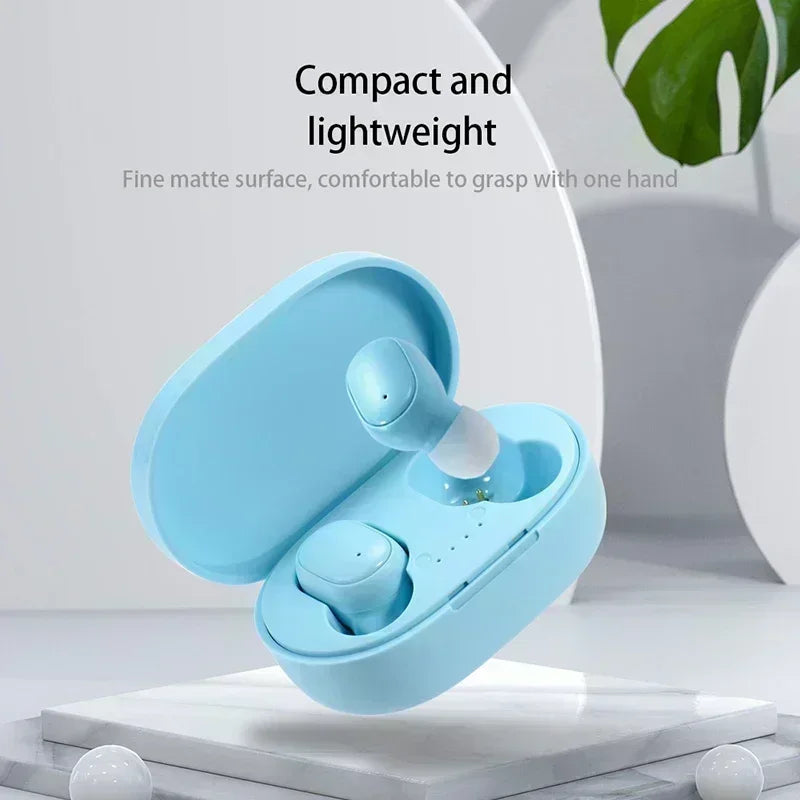 Mini Earphones Wireless Bluetooth 5.3 Earbuds In-Ear Music Sports Headset For Smart Phone Headphone With Mic
