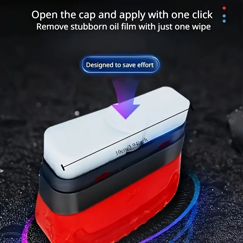 Equipped with Application Sponges,  Waterproof Wipers, And Surface Defoggers, Clean glass sponge， Car Glass Waterproof Wiper