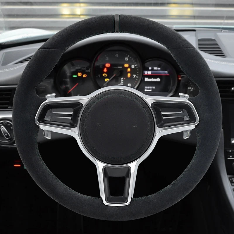 Steering Wheel For Porsche Cayman Panamera Macan Cayenne Taycan 911 991 997 970 987 981 958 992 955 996 Boxster Steering Wheels