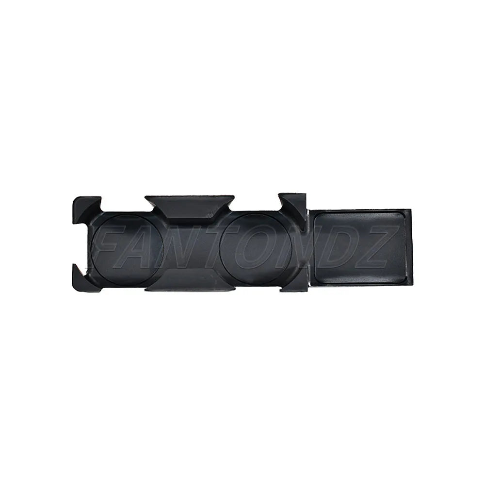 1PC Dual Cup Holder Driver Seat Storage Box For BMW E36 Center Console Cup Holder Car Interior Accessories Double Cup Holder